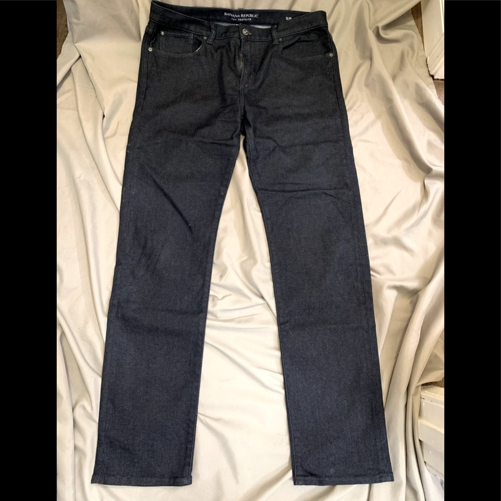 Men’s Banana Republic Traveler stretch jeans NWOT